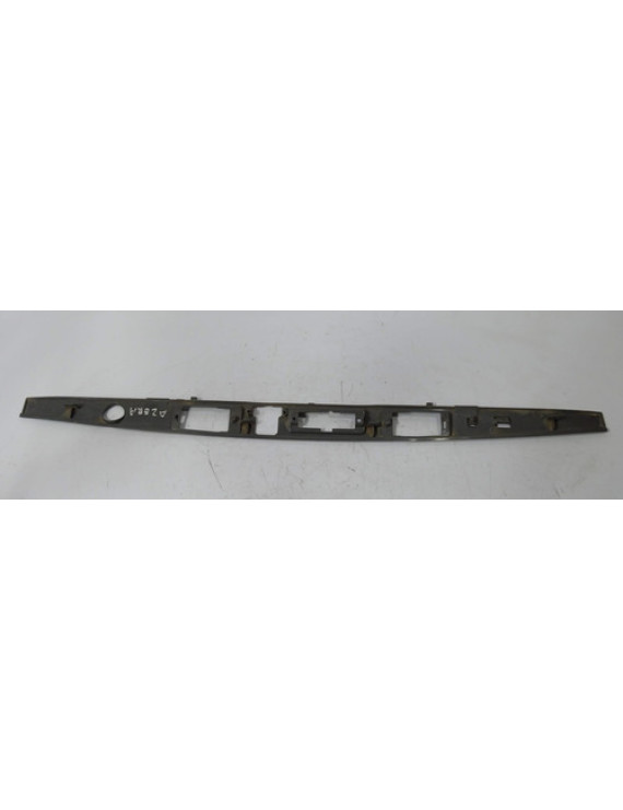 Suporte Friso Luz Placa Traseira Azera 2013 Preto