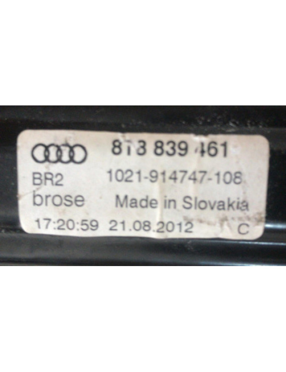 Máquina De Vidro Traseira Esquerda Audi A5 2011