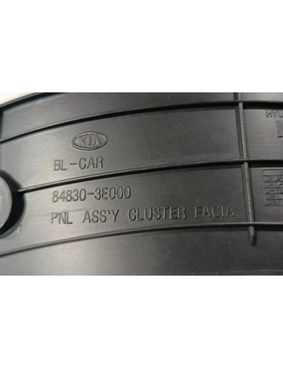 Acabamento Painel Instrumentos Sorento 2004 - 2009 Preto