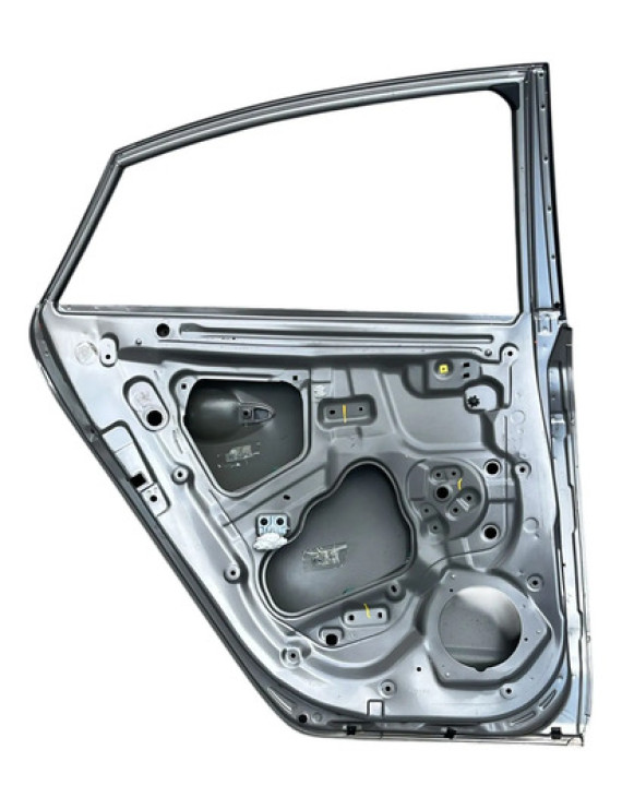 Porta Traseira Esquerda Hb20 Sedan 2013 A 2018 Traseira Esquerda Prateado