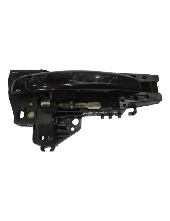 Maçaneta Externa Dianteira Direita Audi A4 A5 2008 - 2016 Preto Dianteira