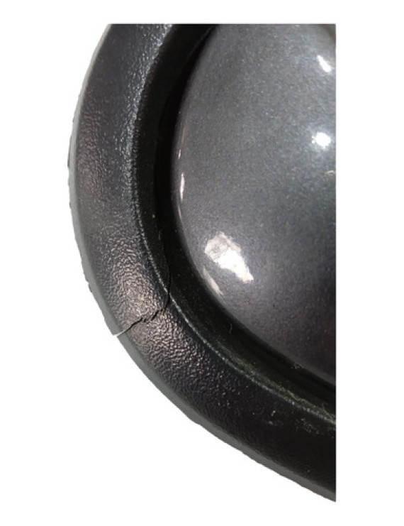 Maçaneta Dianteira Direita Duster 2014 / Detalhe - Dianteira