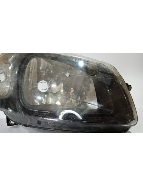 Farol Direito Máscara Negra Uno Vivace 2011 - 2014 Direito/passageiro