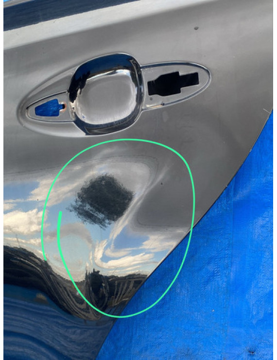 Porta Traseira Esquerda Lifan 530 2014 2015 2016 Avaria
