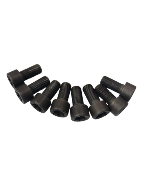 Kit Parafuso Calço Arruela Motor Mercedes C320 2001 Preto