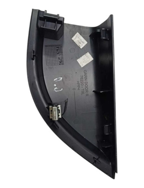 Moldura Interna Retrovisor Direito Honda City 2015 - 2021 Preto