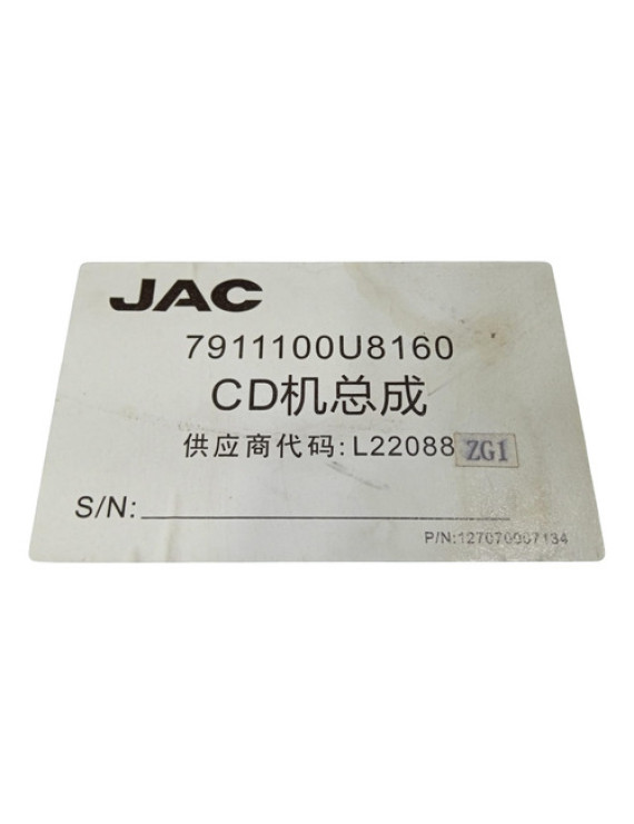 Rádio Som Jac J3 2011 2012 2013 2014