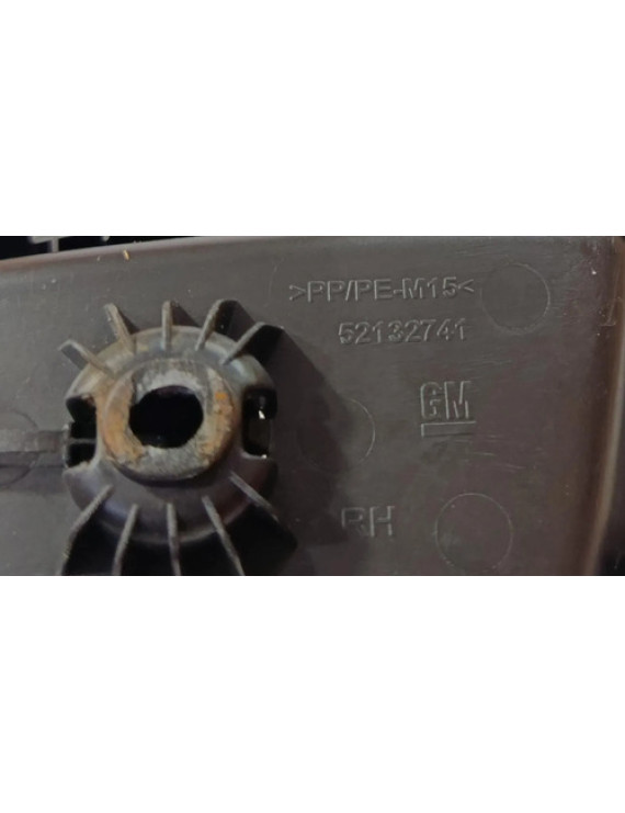 Puxador Porta Dianteira Direita Onix 2013 - 2018 Preto Dianteira