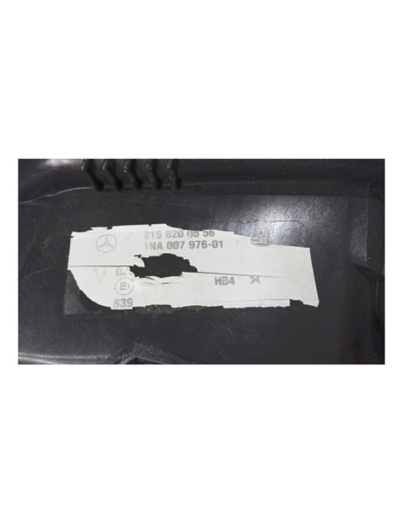 Farol Milha Esquerdo Mercedes C200 2004 2005 2006 Branco