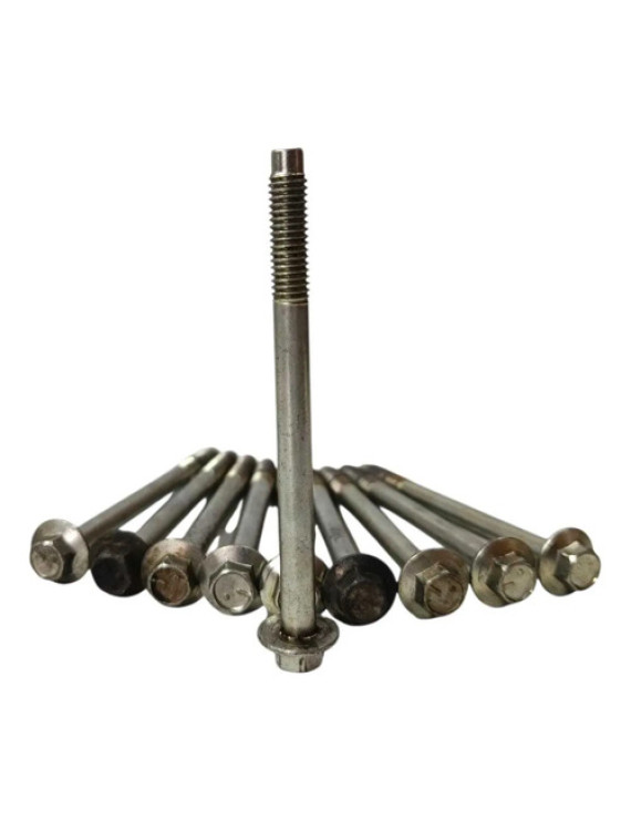 Kit Parafuso Sobre Cárter Fluence 2.0 2014 2015 2016 Cinza