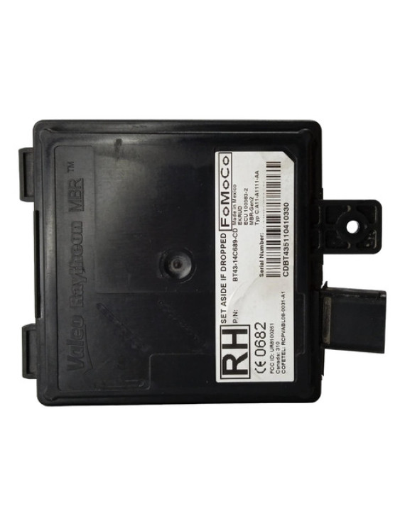 Modulo Estacionamento Direito Ford Edge 2011 / Bt4314c689cd Preto