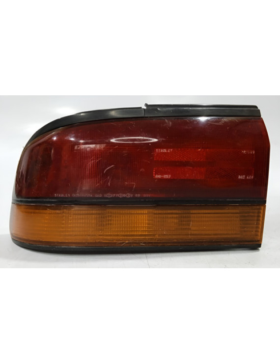 Lanterna Esquerda Mitsubishi Diamante 1992 Esquerdo/motorista Vermelho