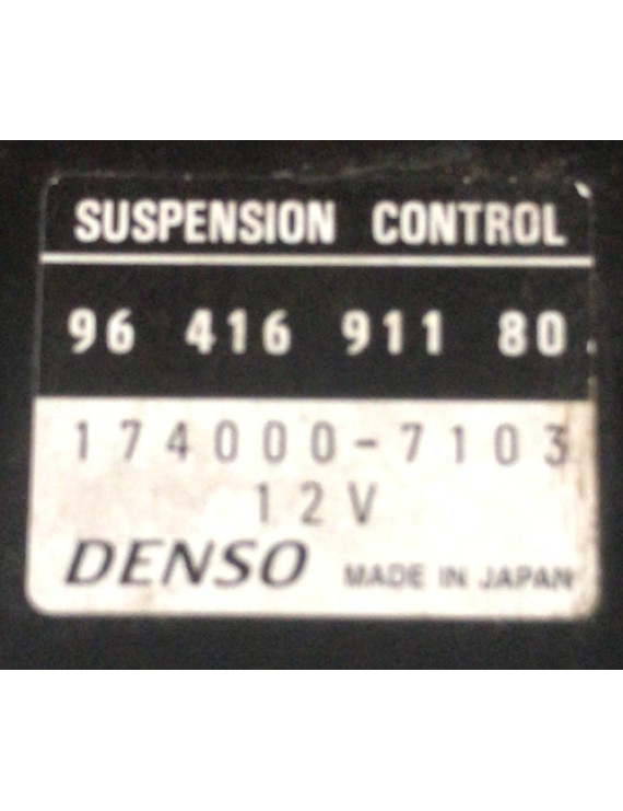 Módulo Controle Suspensão Peugeot 607 2001 / 9641691180