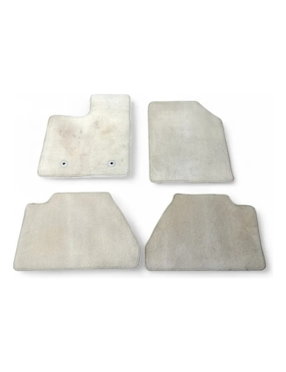 Jogo De Tapetes Bege Ford Edge 2008 - 2014 Detalhe Bege