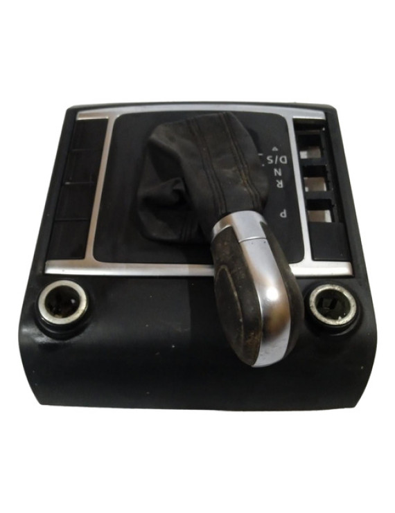 Moldura Manopla Câmbio Aut Amarok 2012 2013 2014 2015 Preto