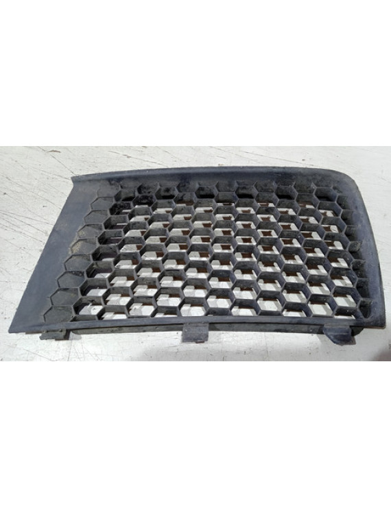 Grade Esquerda Renault Sandero 2008 - 2011 8200612649 Preto Esquerdo