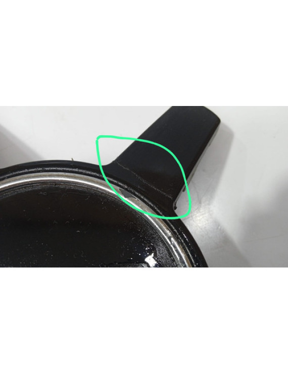 Emblema Roda Audi A3 A4 2015 - 2016 / Detalhe Preto
