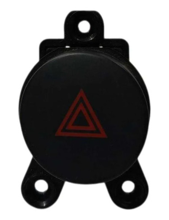 Botão Pisca Alerta Vera Cruz 2008 Preto