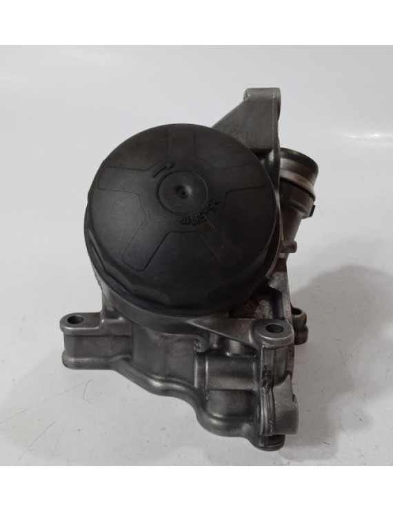 Suporte Filtro Óleo Bmw 320i 328i 2.0 N20 2013 - 2016 Preto