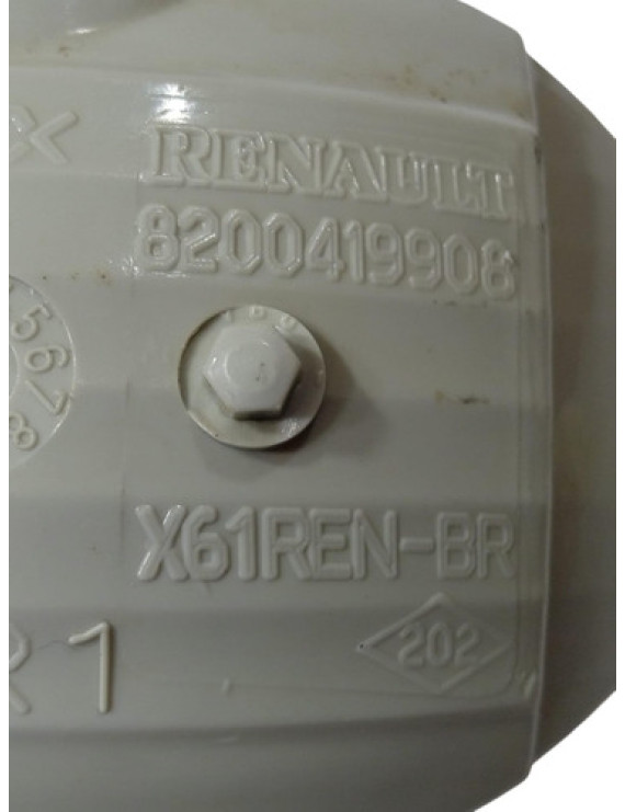 Refletor Olho Gato Traseiro Direito Duster Oroch 2017 - 2020 - Vermelho