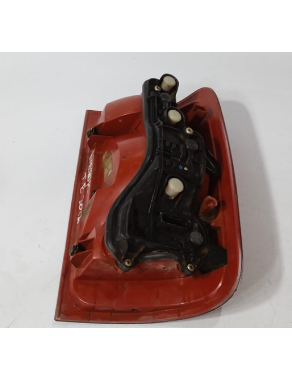 Lanterna Esquerda Amarok 2012 2013 2014 / Detalhe Esquerdo/motorista Vermelho