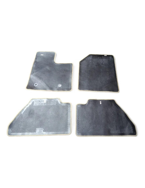 Jogo De Tapetes Bege Ford Edge 2008 - 2014 Detalhe Bege