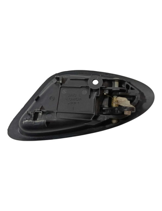 Maçaneta Interna Porta Esquerda Honda Fit 2003 - 2008 Preto Dianteira/traseira