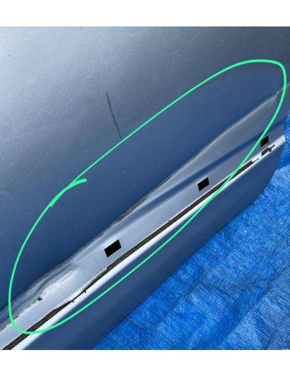 Porta Dianteira Direita New Civic 2007 Á 2011 Detalhe Dianteira Direita Prateado