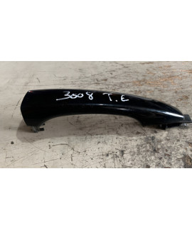 Maçaneta Externa Traseira Esquerda Peugeot 3008 2019 Preto