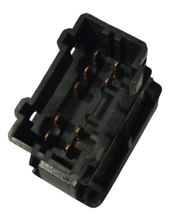 Botão Pisca Alerta Honda Fit 2003 2004 2005 2006 2007 08 Preto