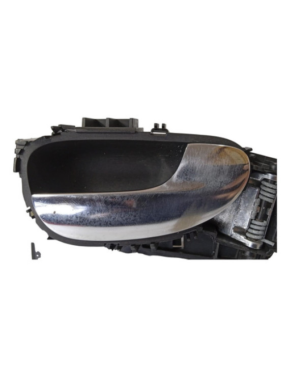 Maçaneta Interna Direita Peugeot 307 2005 - 2012 Preto Dianteira/traseira