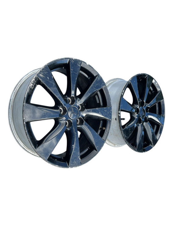 Jogo De Rodas Aro (18) Lancer 2013 A 2018 Prateado