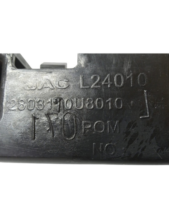 Guia Parachoque Dianteiro Esquerdo Jac J3 2010 - 2015