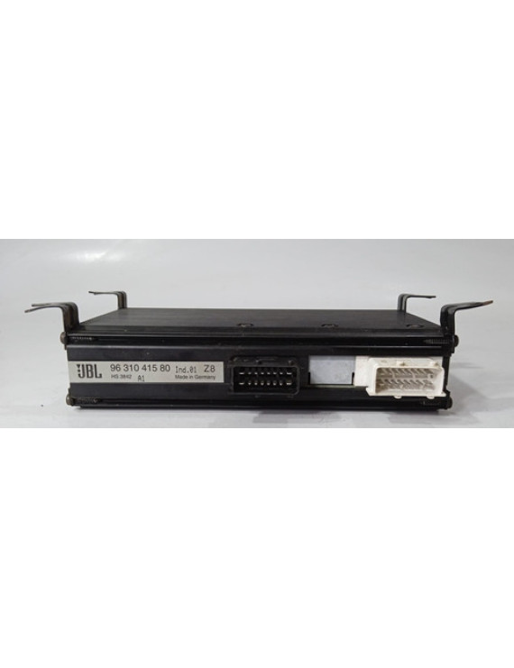 Módulo Amplificador Som Jbl Peugeot 607 2001 / 9631041580 Preto