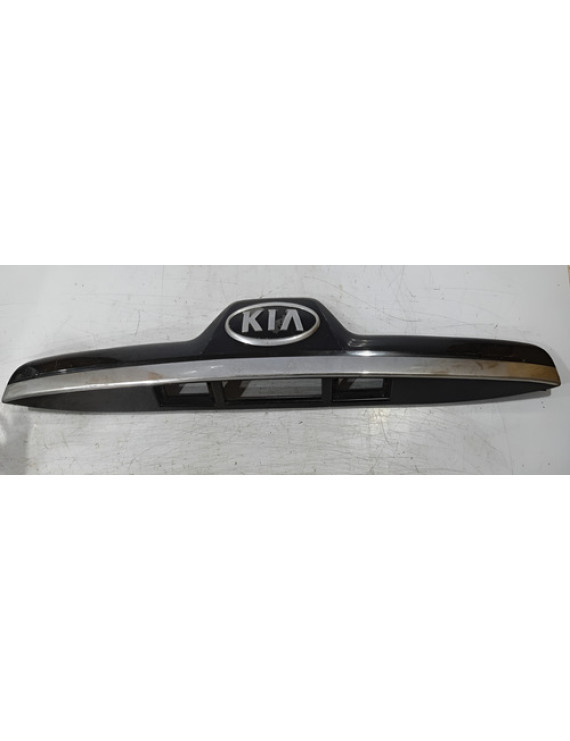 Friso Moldura Da Tampa Traseira Sportage 2007 - 2010 Preto