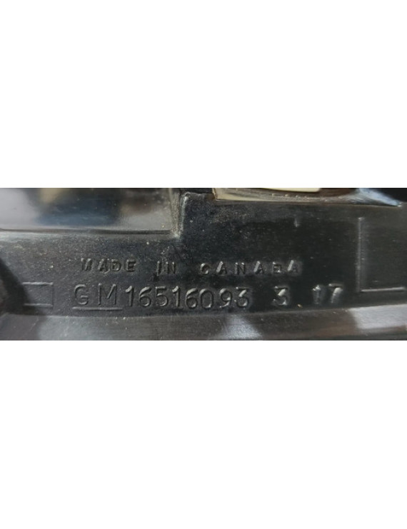 Lanterna Esquerda S10 Americana 1996 Esquerdo/motorista Vermelho