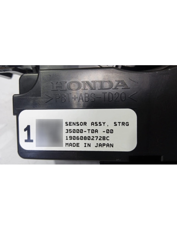 Sensor Ângulo Direção Hrv 1.8 2016 - 2021 / 35000t0a00 Preto