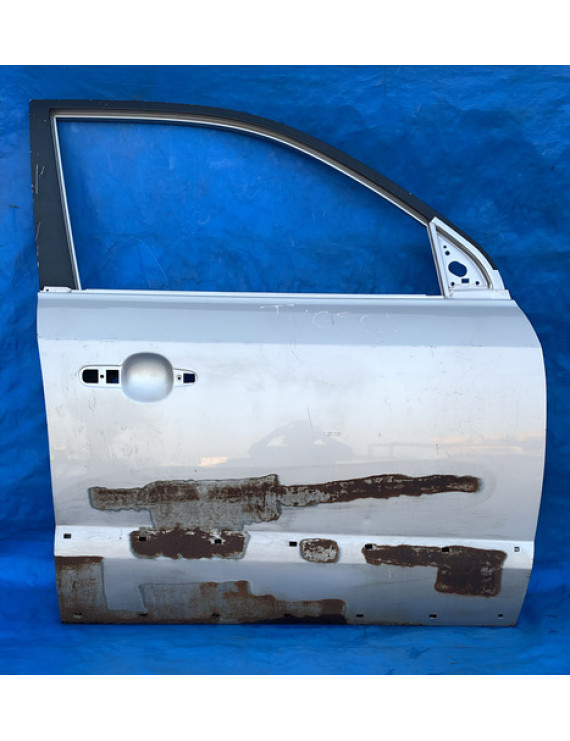 Porta Dianteira Direita Tucson 2007 A 2015 Direita Prateado