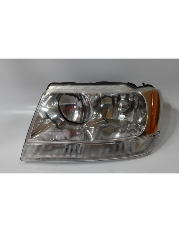 Farol Esquerdo Cherokee 2000 2001 2002 2003 - Esquerdo/motorista
