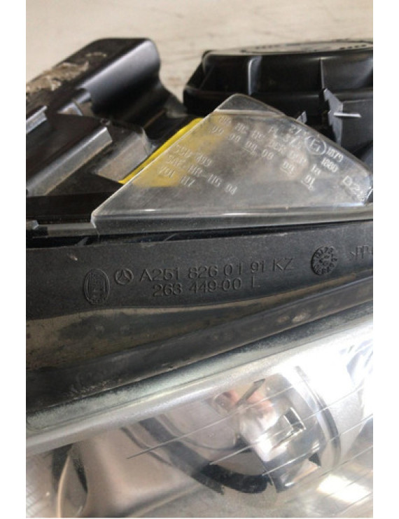 Farol Esquerdo Mercedes Benz R500 2007
