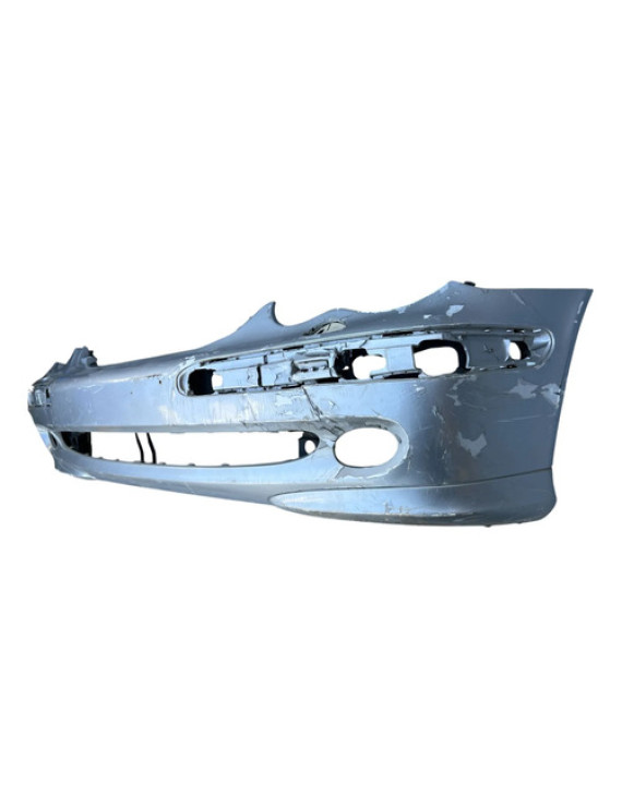 Parachoque Dianteiro Mercedes C200 C320 2000 A 2007 Detalhes Prateado