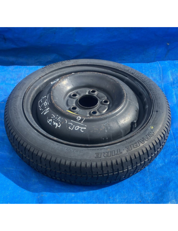 Estepe Fino Honda Civic Aro 15 2012 2013 2014 2015 2016