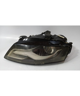 Farol Esquerdo Audi A4 2008 2009 2010 2011 2012 / Detalhe Esquerdo