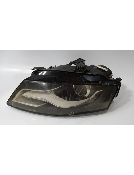 Farol Esquerdo Audi A4 2008 2009 2010 2011 2012 / Detalhe Esquerdo