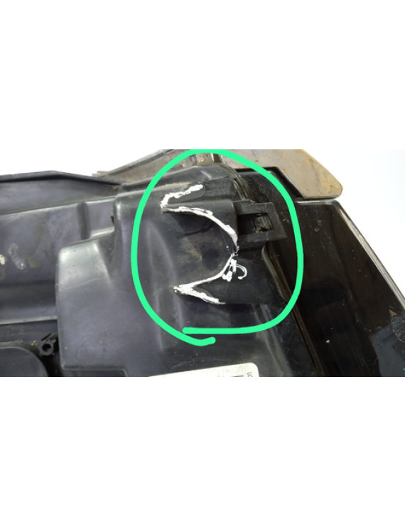 Farol Esquerdo Ford Edge 2011 2012 2013 2014 Detalhe