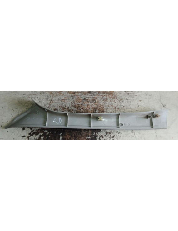 Moldura Coluna Direito Parabrisa Ecosport 2003 - 2008 Preto