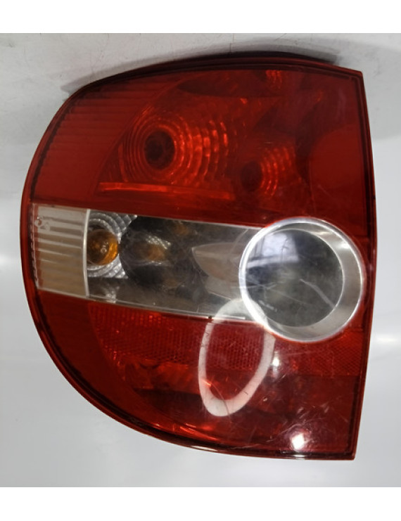 Lanterna Esquerda Fox 2004 2005 2006 2007 2008 2009 Esquerdo/motorista Vermelho