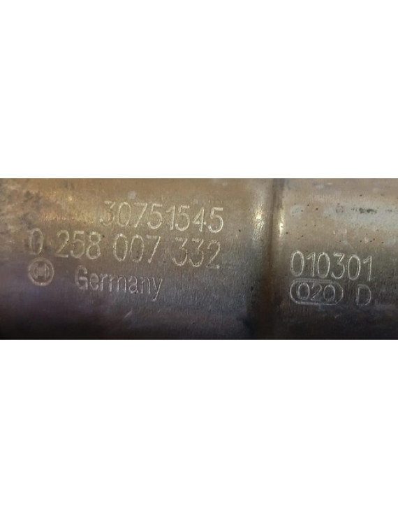 Sonda Lambda Volvo C30 2.0 2008 / 0258007332 Detalhe
