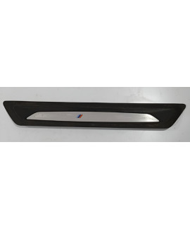 Soleira Da Porta Dianteira Esquerda Bmw 135i 320i 2015 Preto