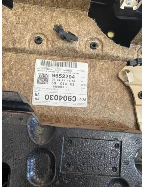 Forro De Porta Diant. Direita Bmw 535i 2011 2012